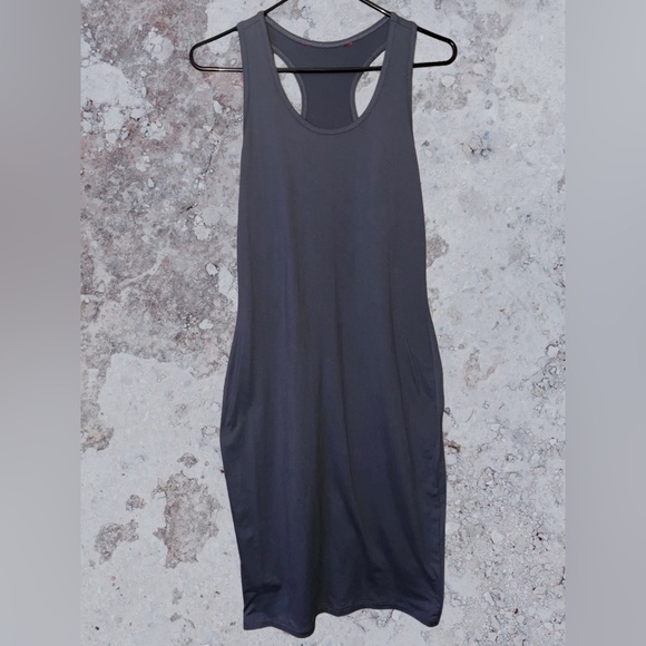 ☀️ Grey Racerback Dress - Picture 2 of 2